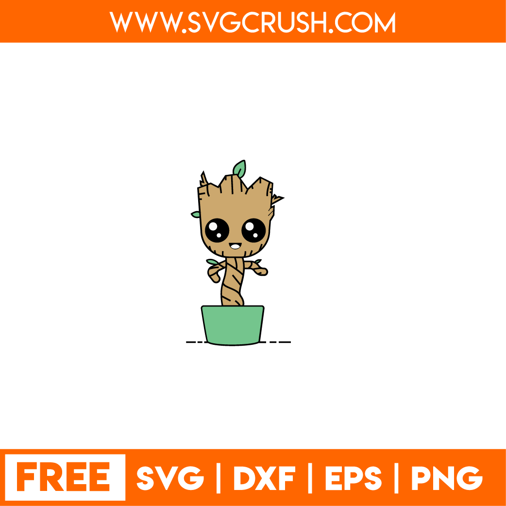 free groot-color-001 svg