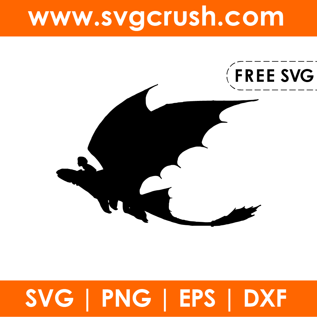 free hiccup-toothless-001 svg