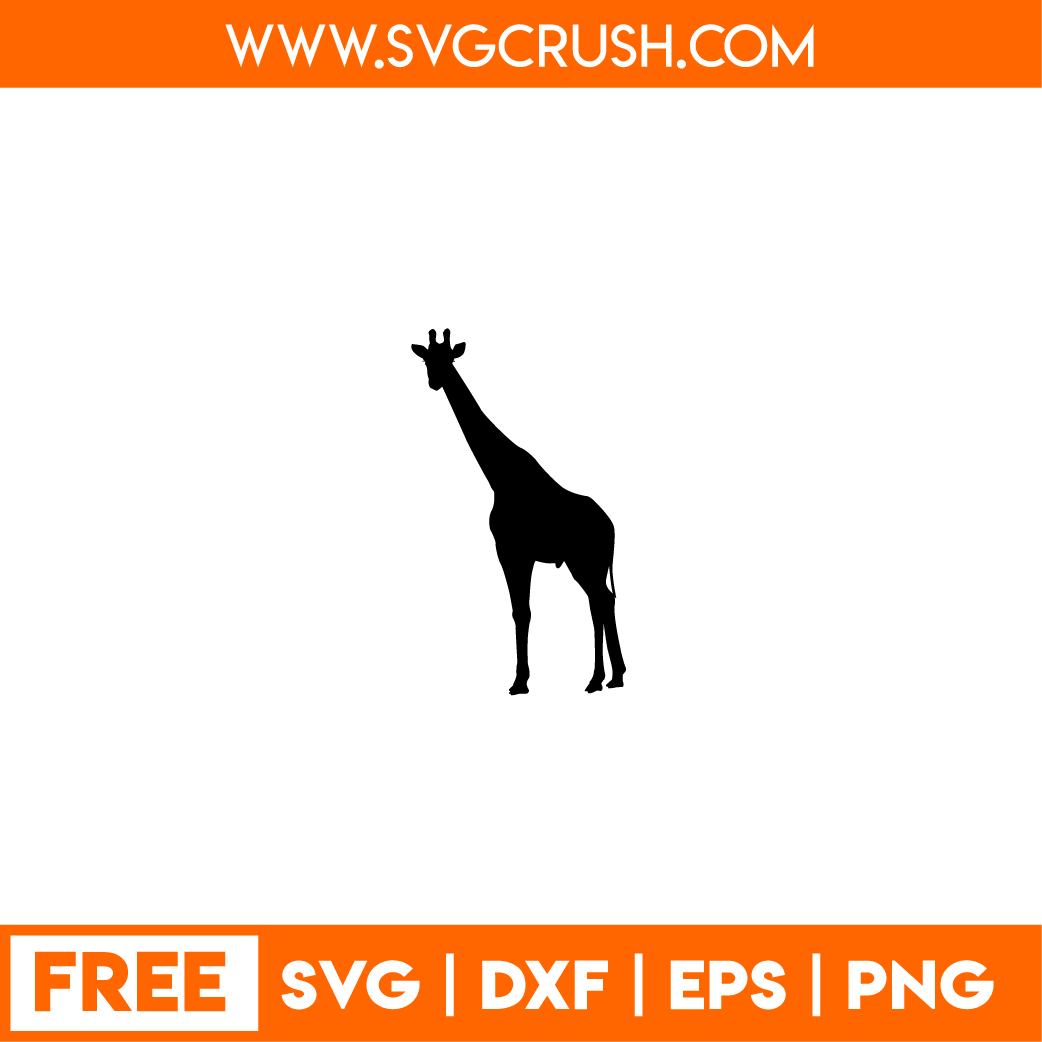 free giraffe-001 svg