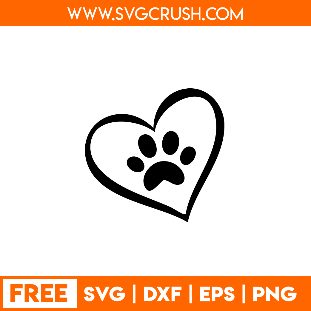 Free Free Paw Heart Svg Free 23 SVG PNG EPS DXF File