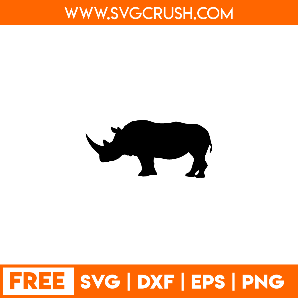 free rhino-001 svg