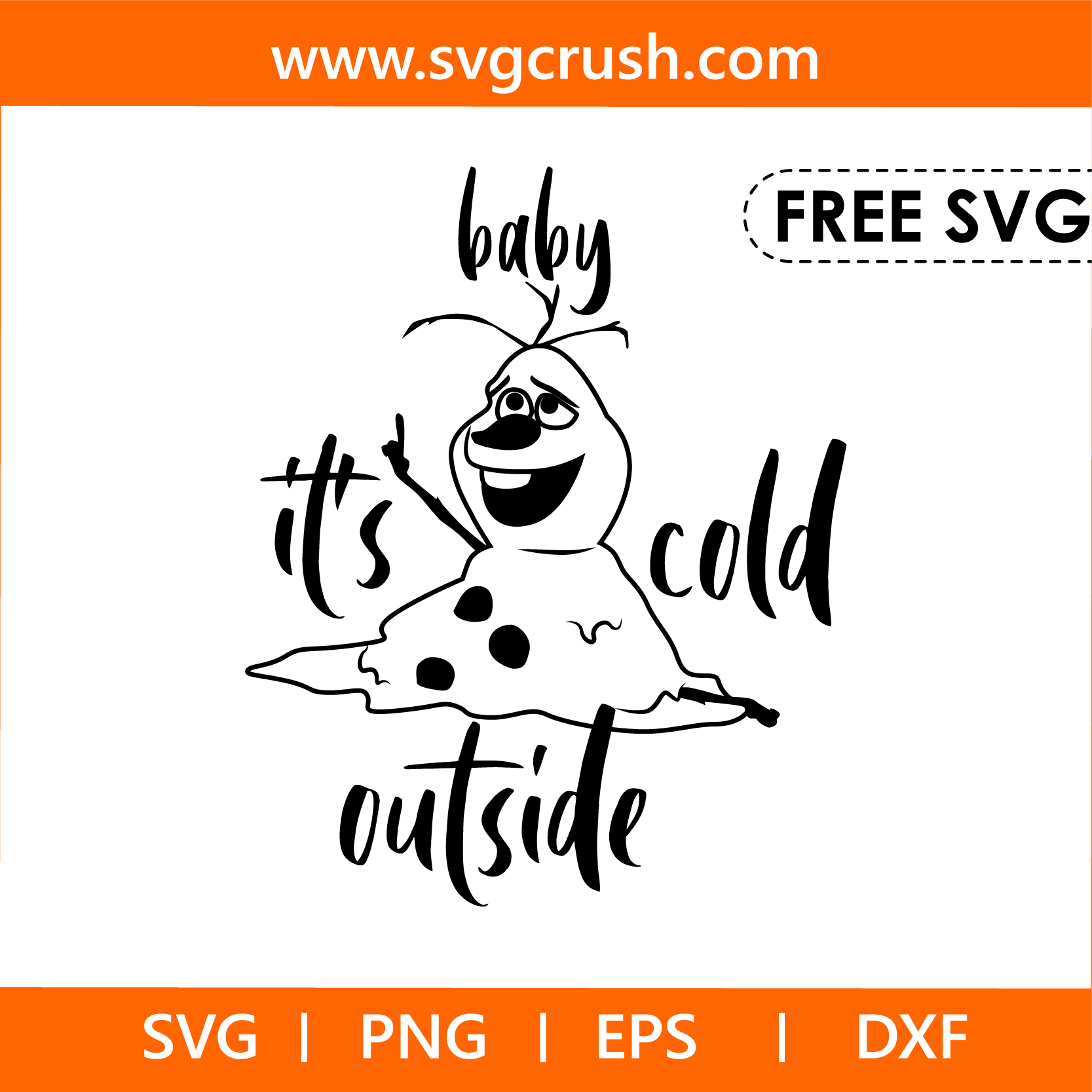 free baby-its-cold-outside-005 svg