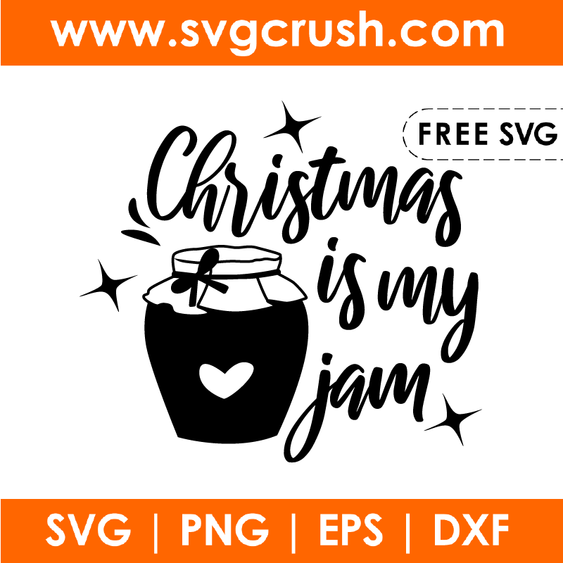 free christmas-is-my-jam-002 svg