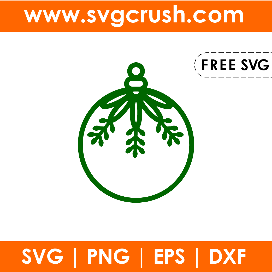 free christmas-ornaments-009 svg
