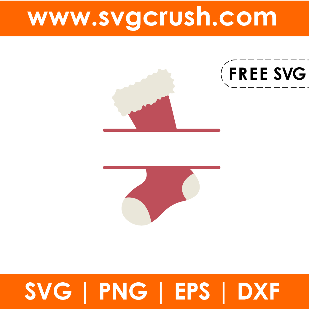 free christmas-socks-001 svg