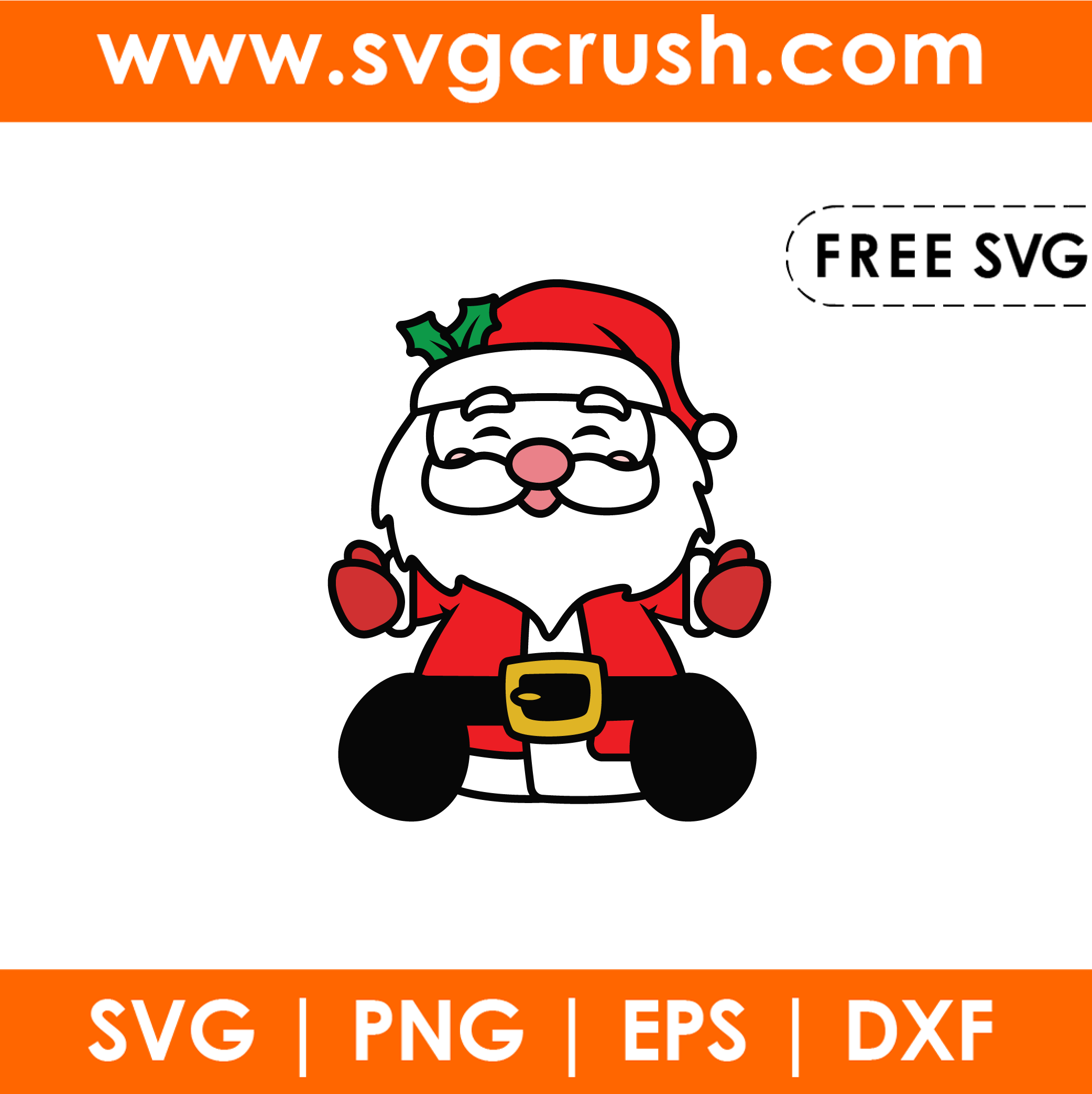 free cute-gnome-sitting-001 svg