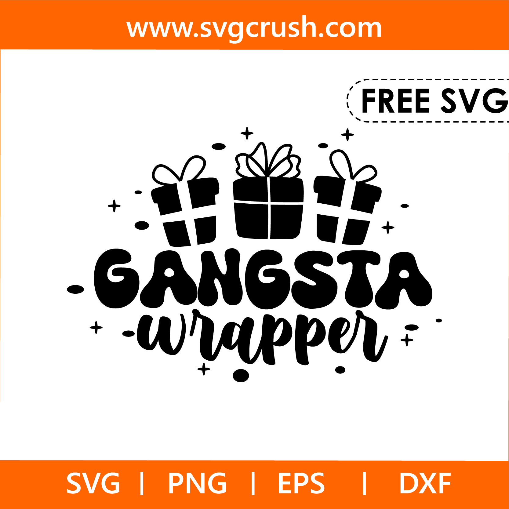 free gangsta-wrapper-004 svg