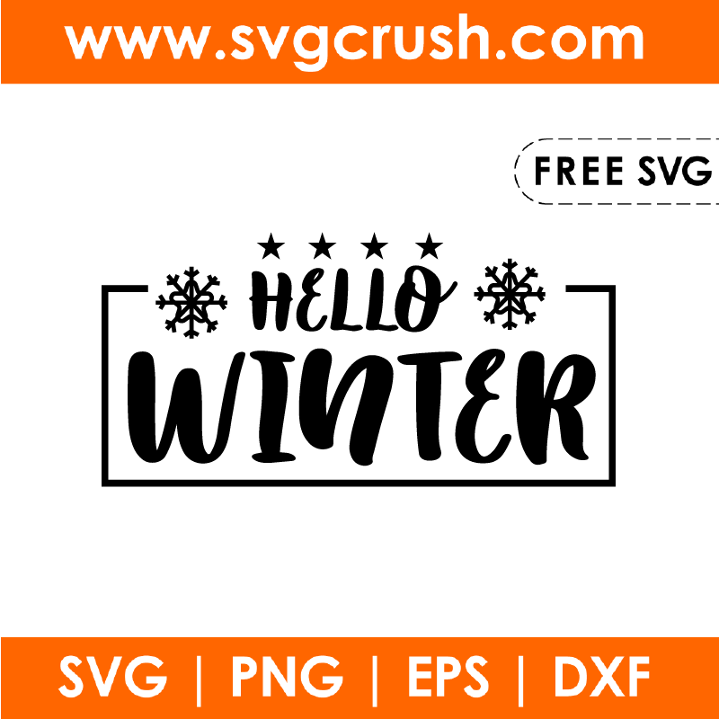 free hello-winter-003 svg