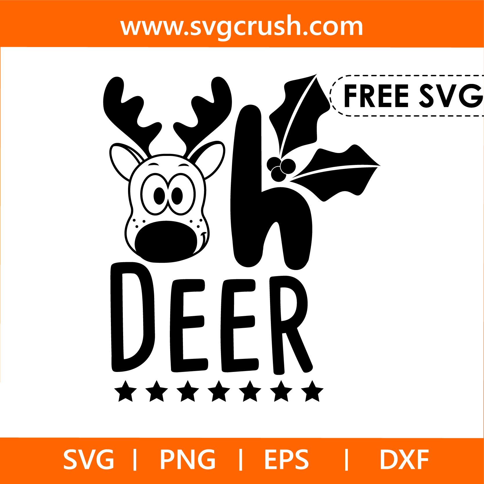 free oh-deer-008 svg