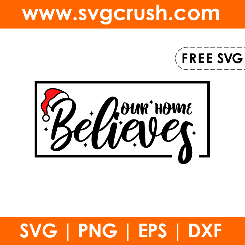 free our-home-believes-002 svg