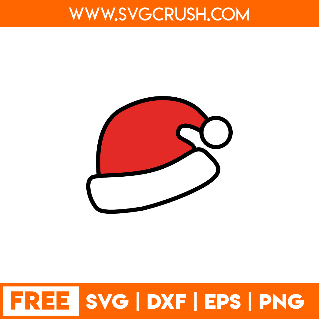 free santa-hat-001 svg
