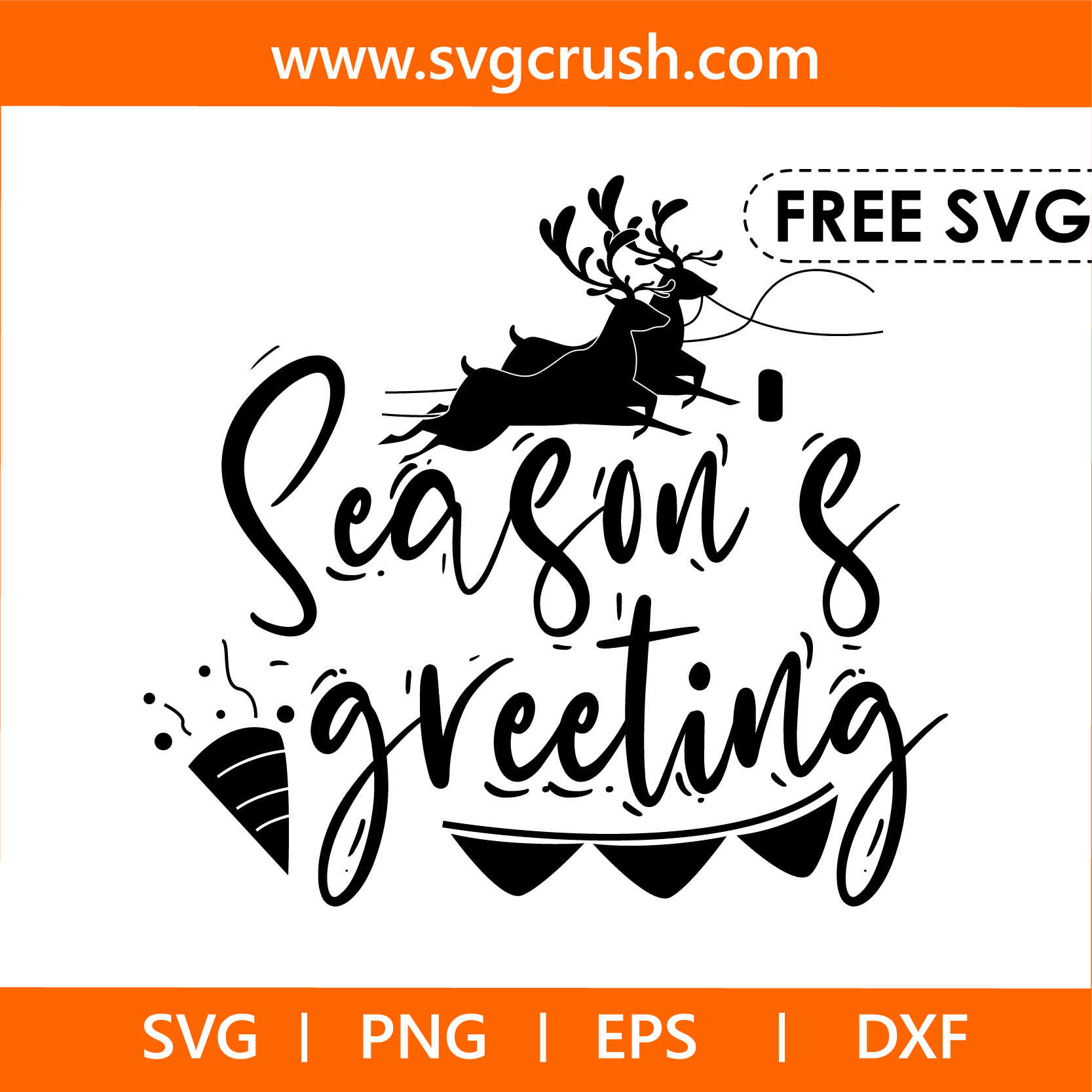 free seasons-greeting-003 svg