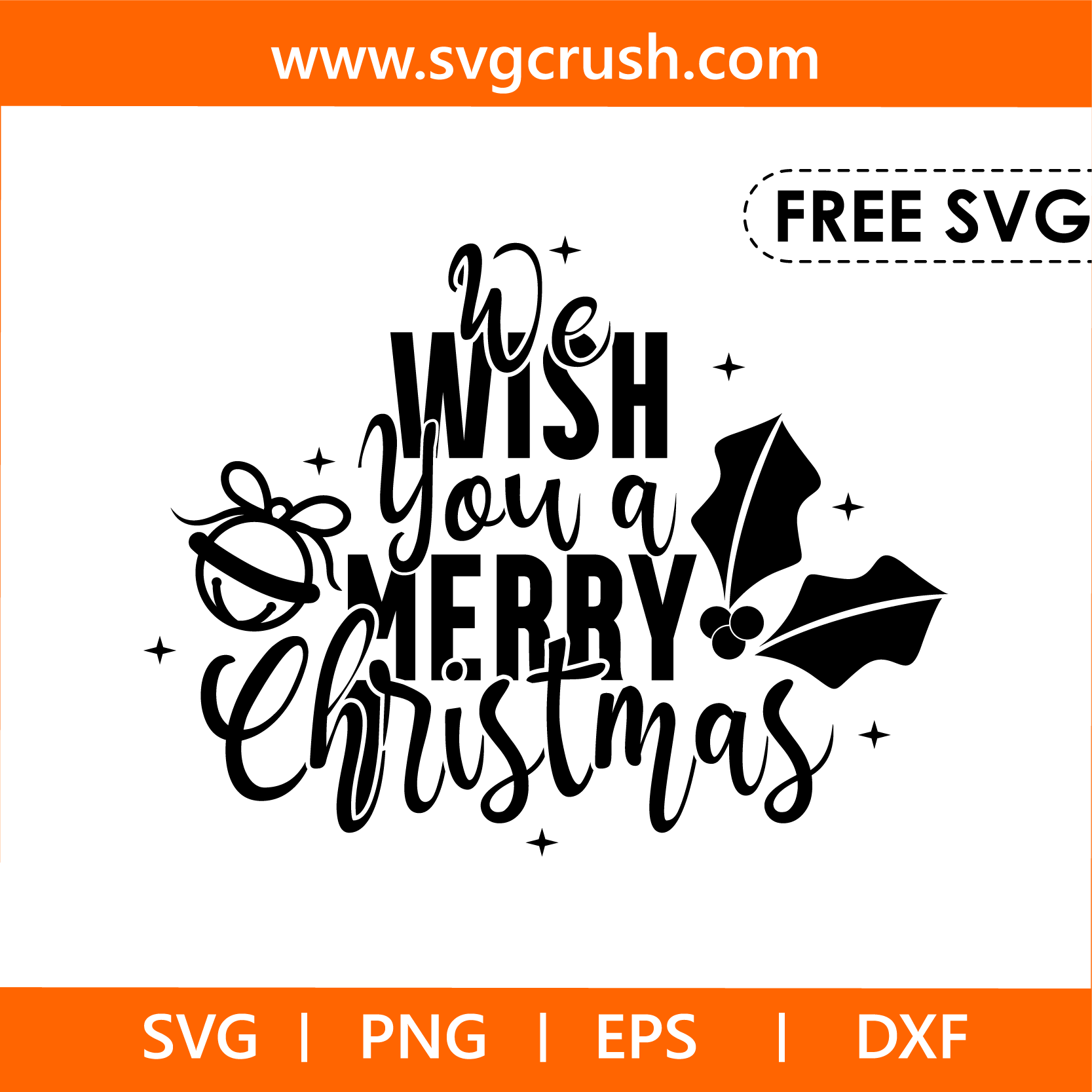 free we-wish-you-a-merry-christmas-007 svg