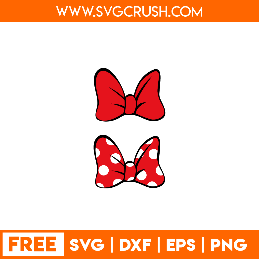 Free Free 259 Minnie Mouse Bow Free Svg SVG PNG EPS DXF File
