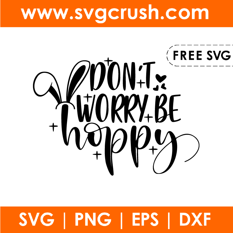 free dont-worry-be-hoppy-003 svg