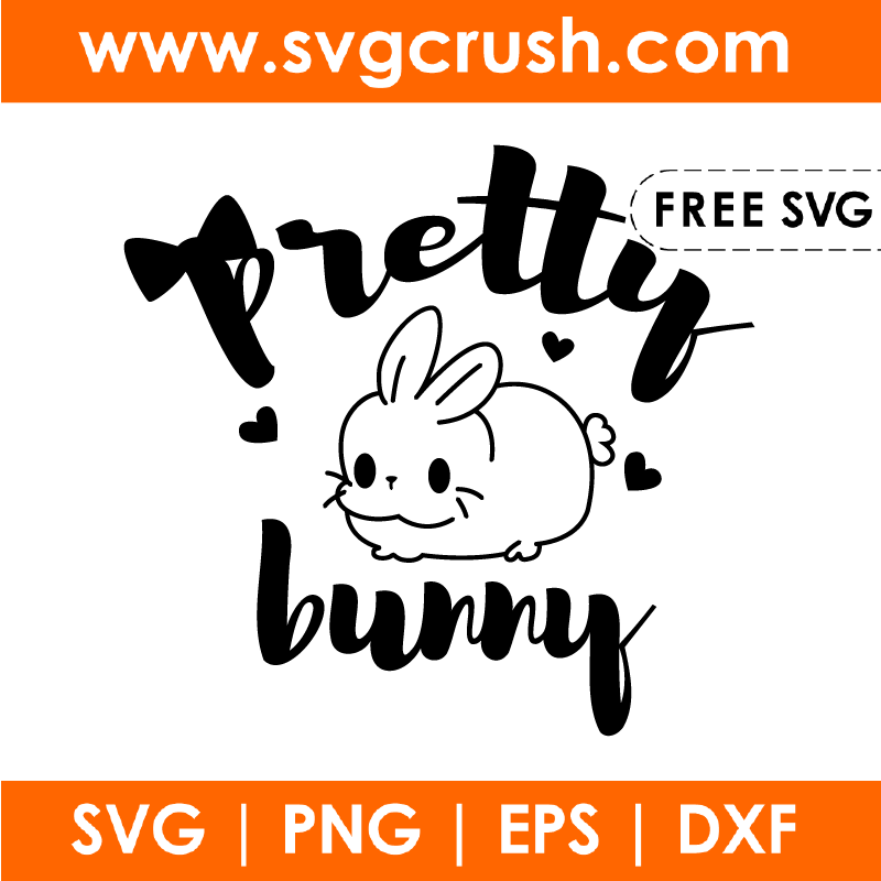 free pretty-bunny-001 svg