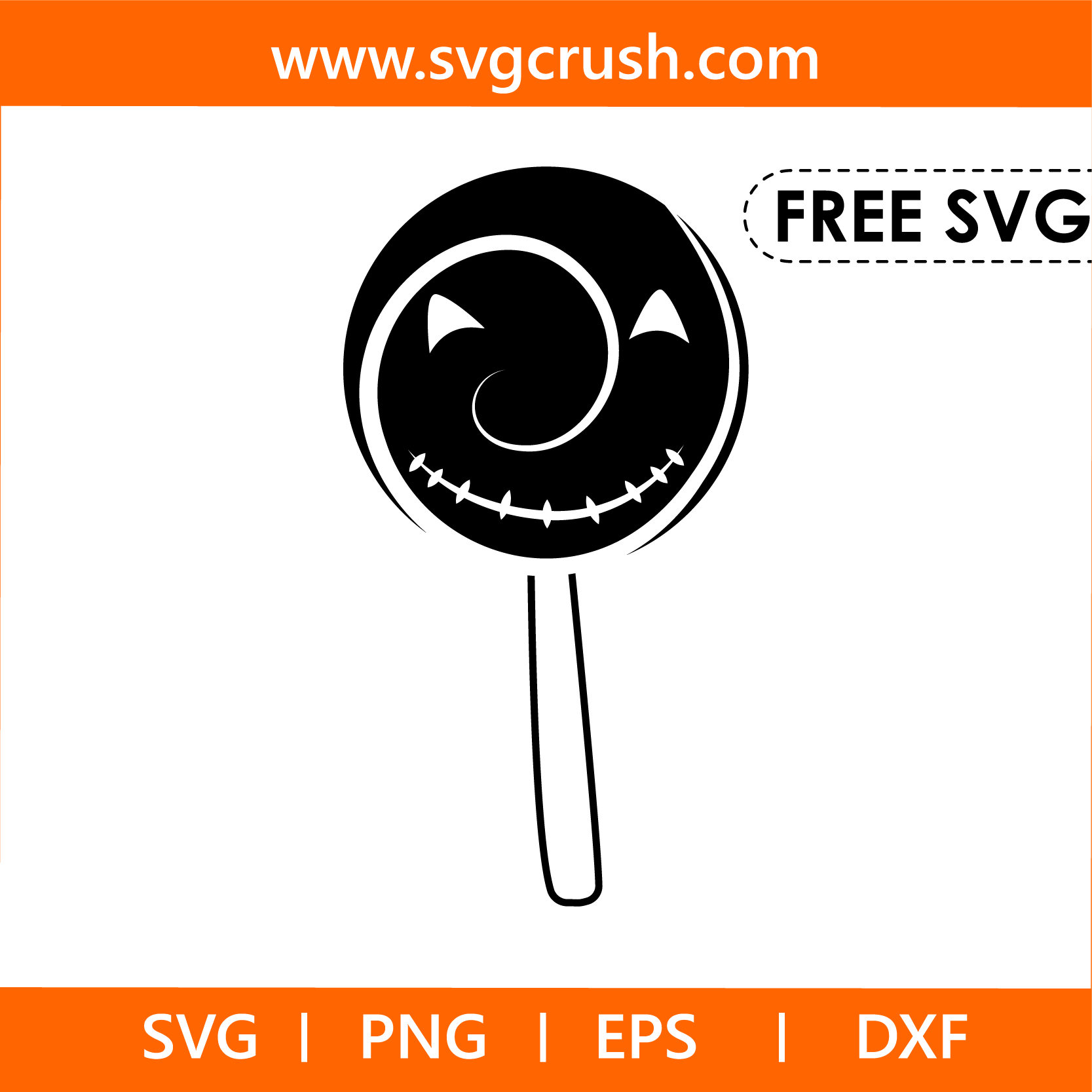 free halloween-candy-005 svg