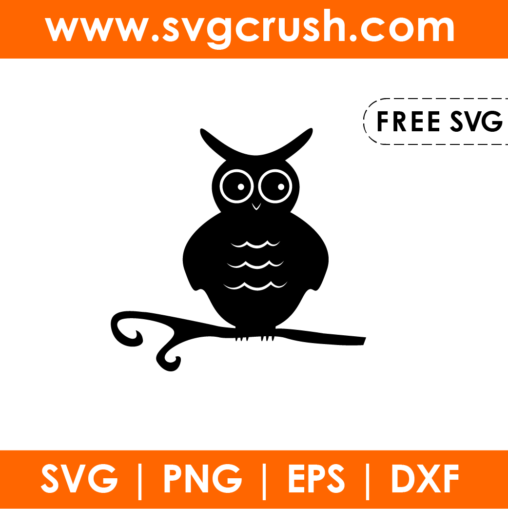 free halloween-owl-001 svg