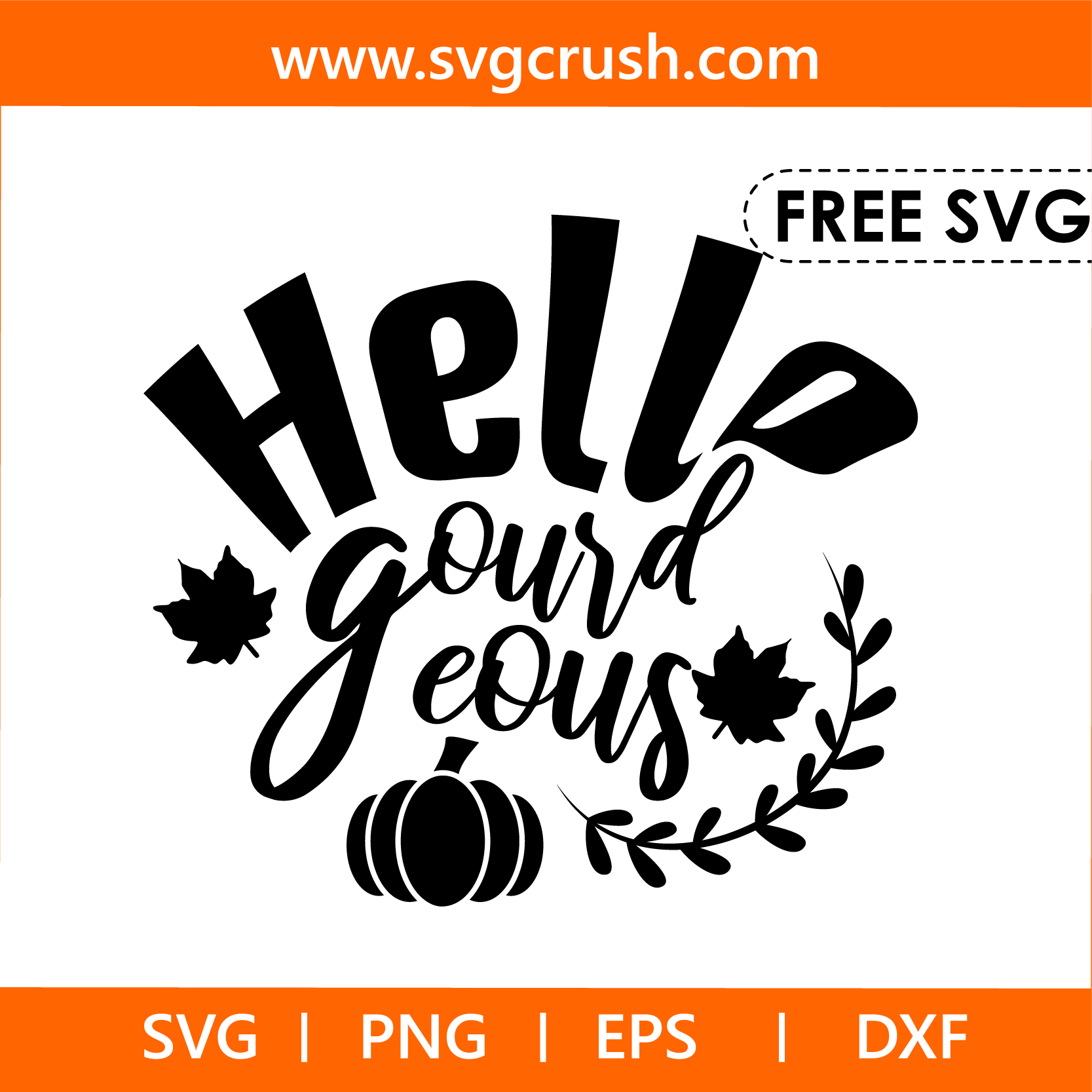 free hello-gourd-geous-004 svg