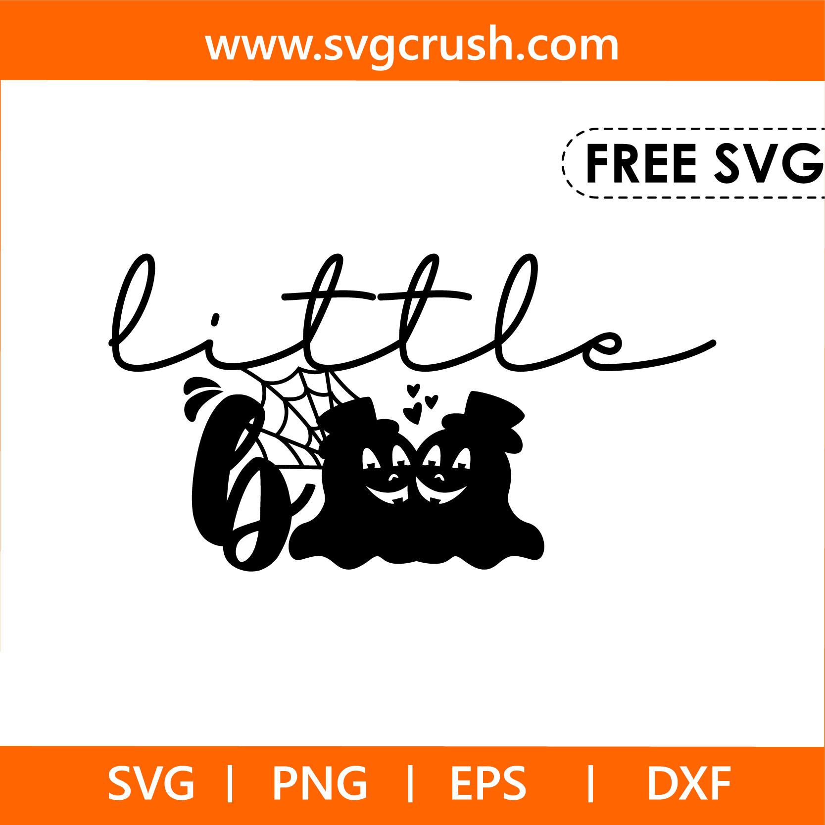 free little-boo-004 svg