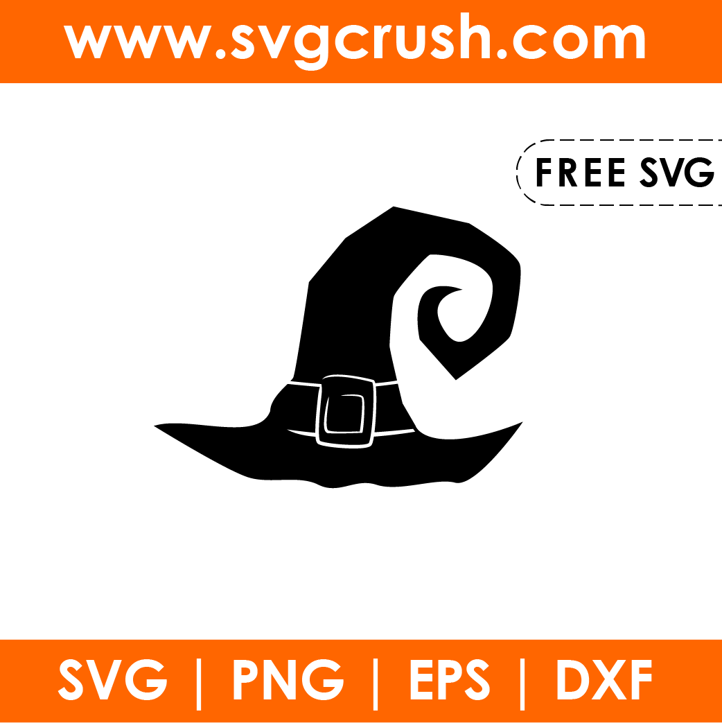 free witch-hat-003 svg