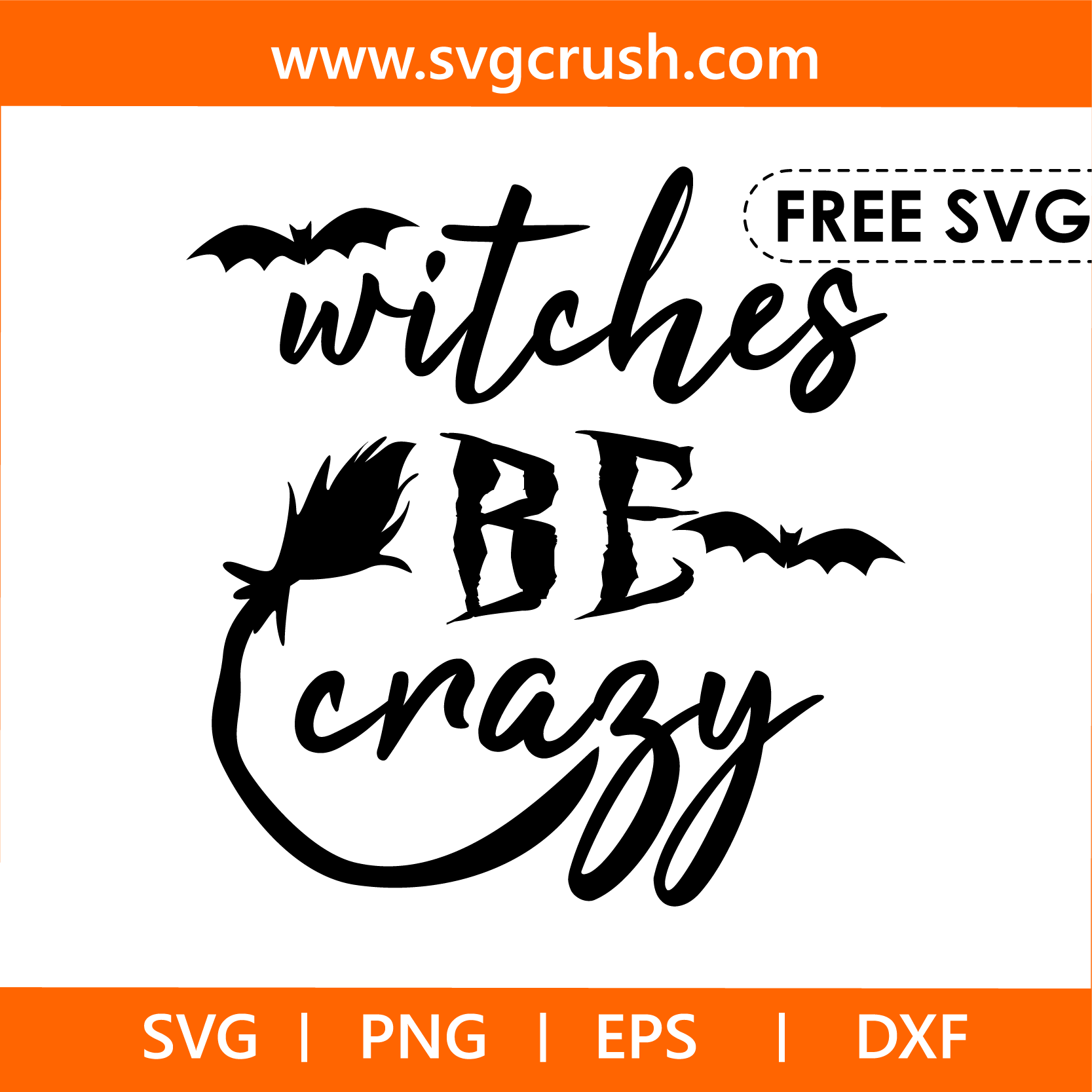 free witches-be-crazy-005 svg