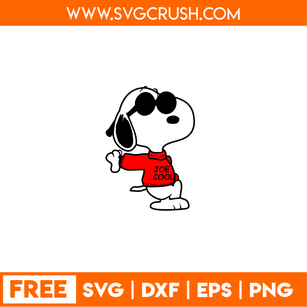 free dancing-snoopy-001 svg