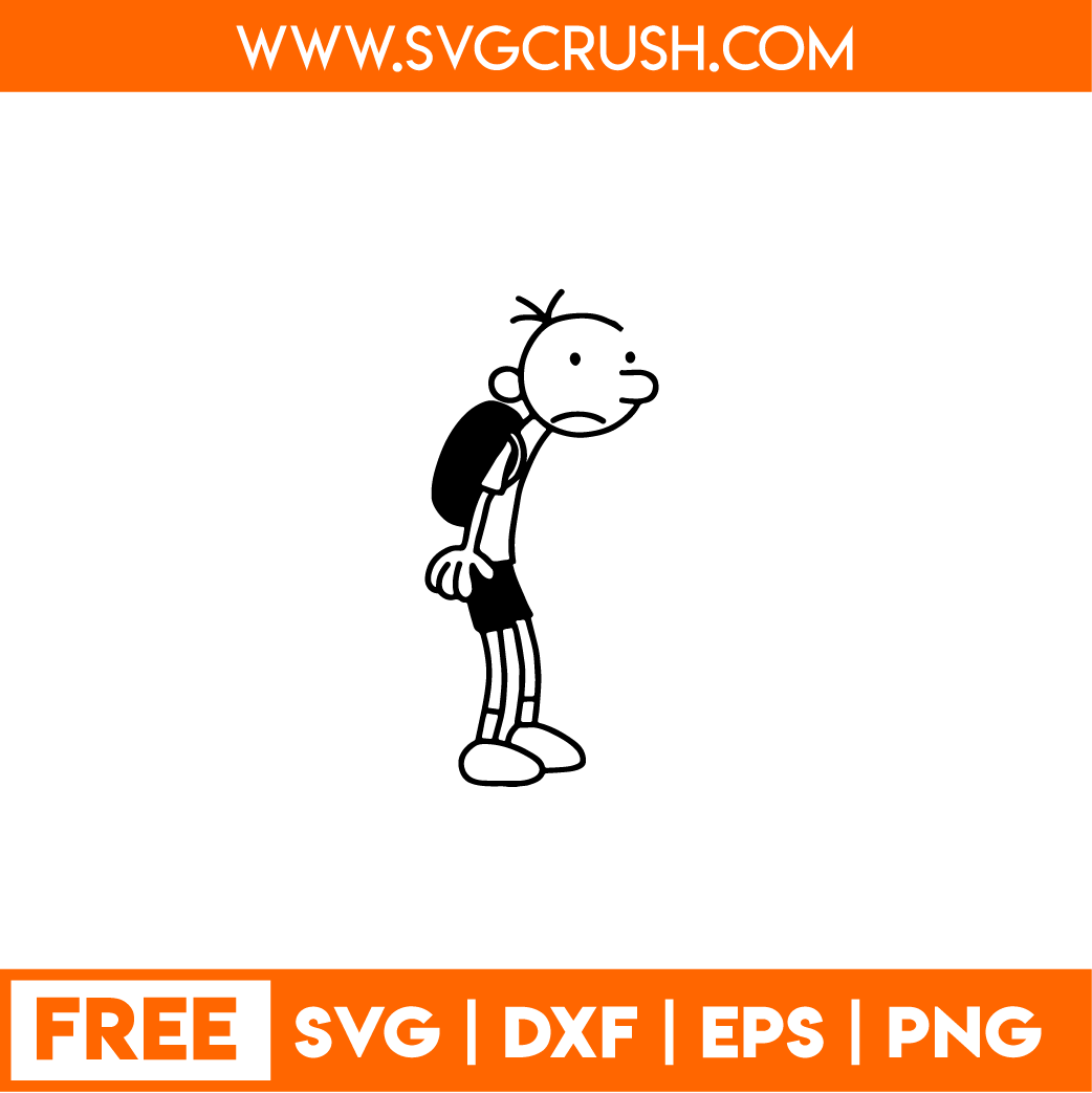 Diary Of A Wimpy Kid Svg