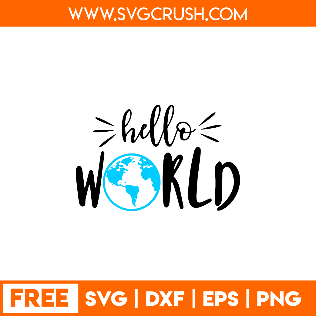 free hello-world-001 svg