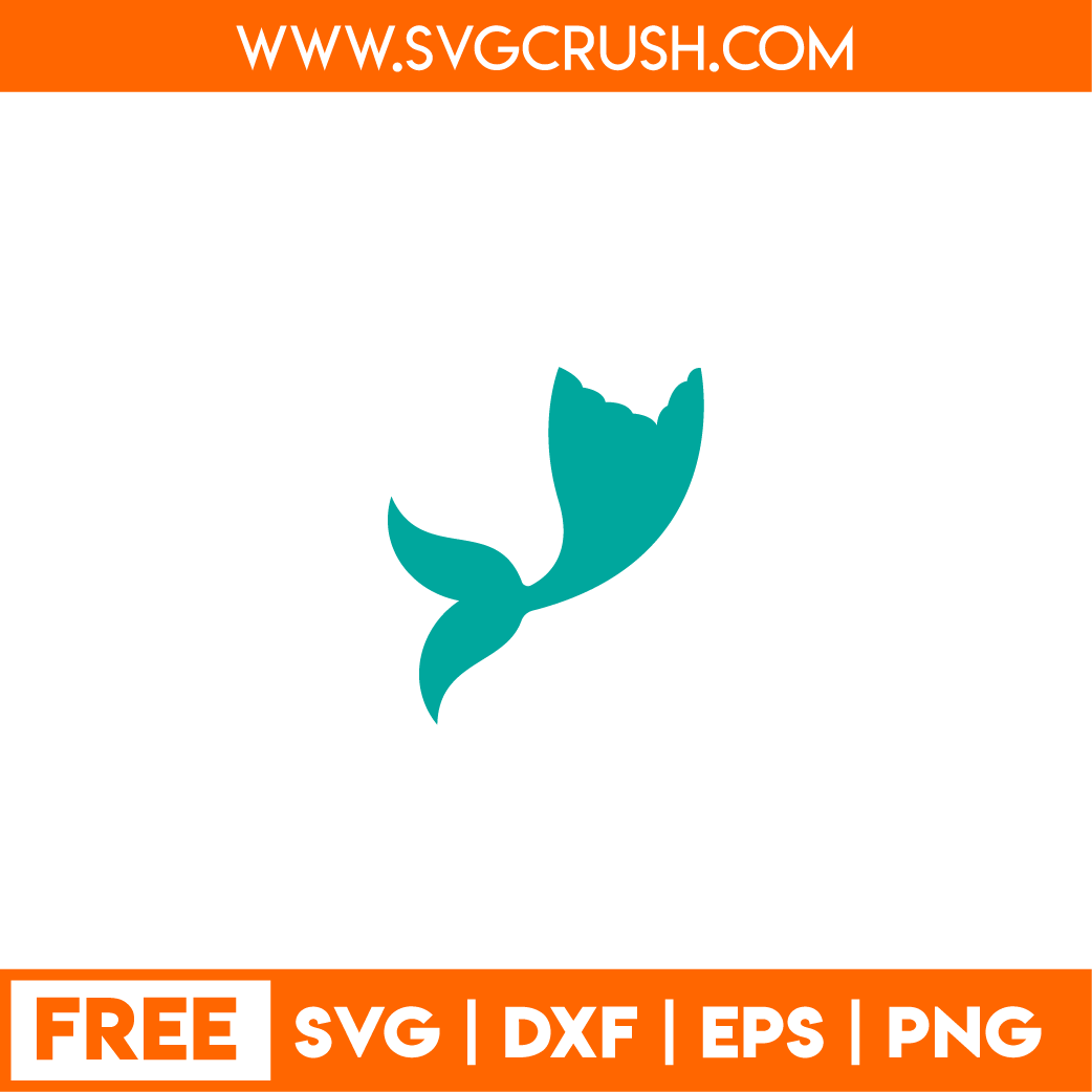 Free Free 129 Mermaid Tail Svg Cut File SVG PNG EPS DXF File