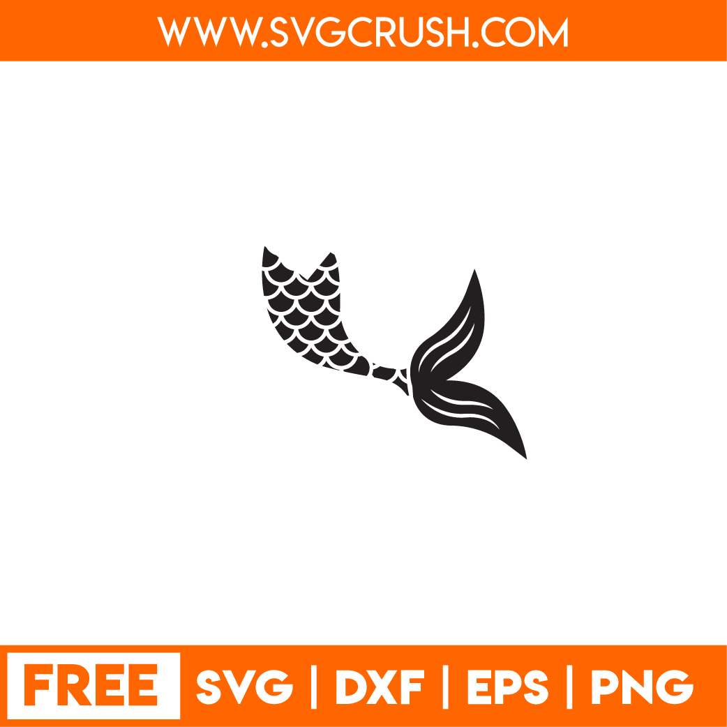 Free Free 158 Mermaid Tail Svg Free SVG PNG EPS DXF File