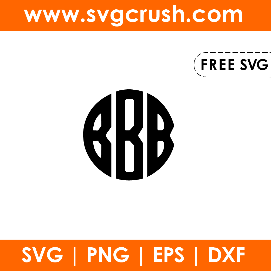 free monogram-b-alphabet svg