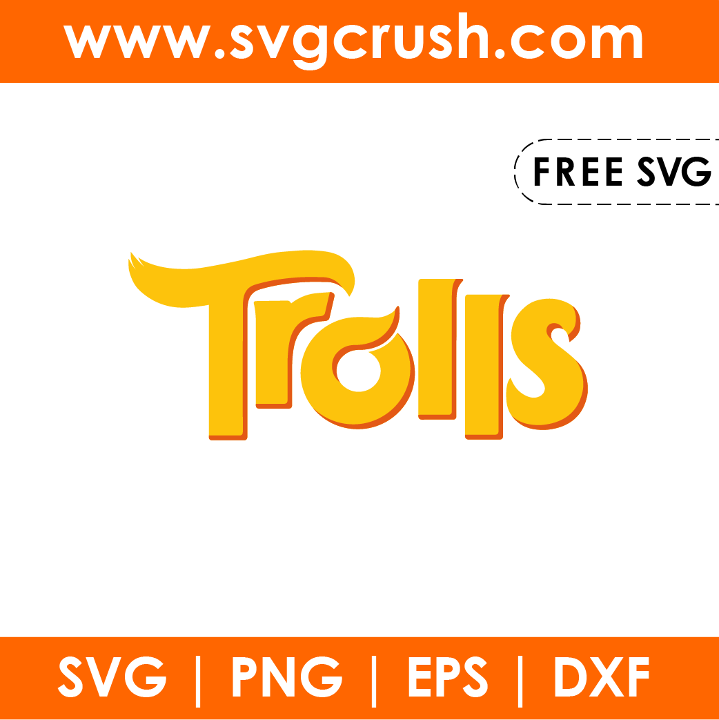 free trolls-logo-001 svg