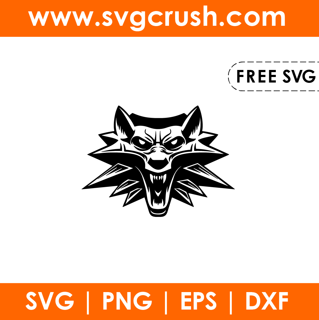 free witcher-logo-002 svg