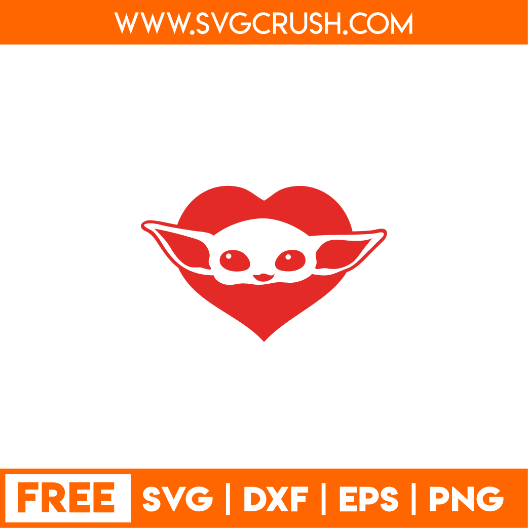 Free Free 157 Baby Yoda Valentine Svg Free SVG PNG EPS DXF File