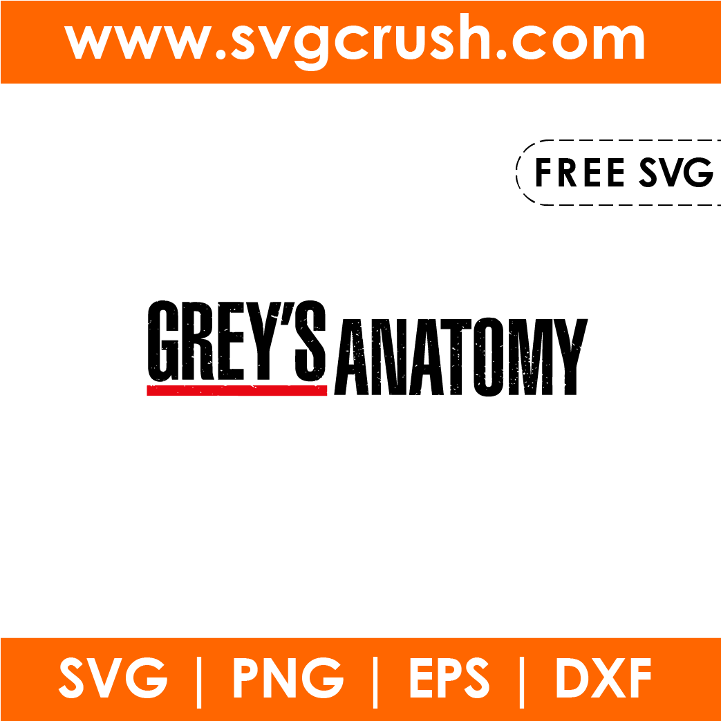 Grey's Anatomy Seattle Skyline SVG Clipart Vectorency ...