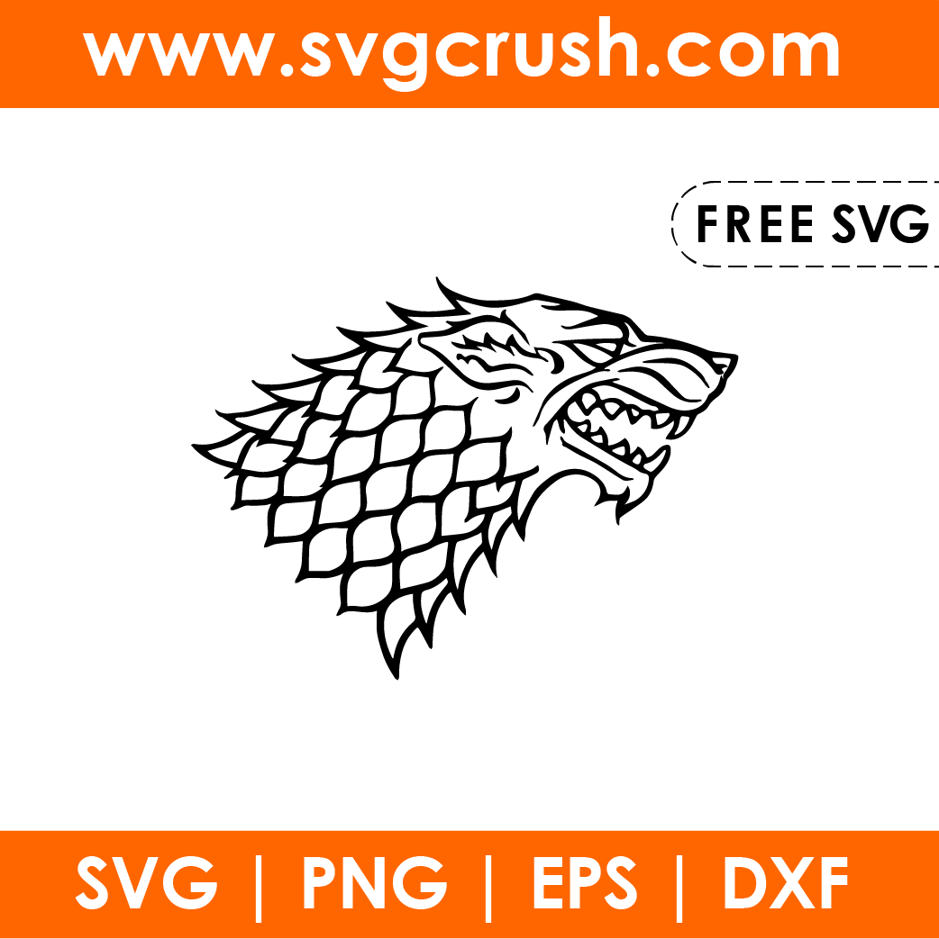 Free: Game of Thrones Stark, Game of Thrones House Stark logo