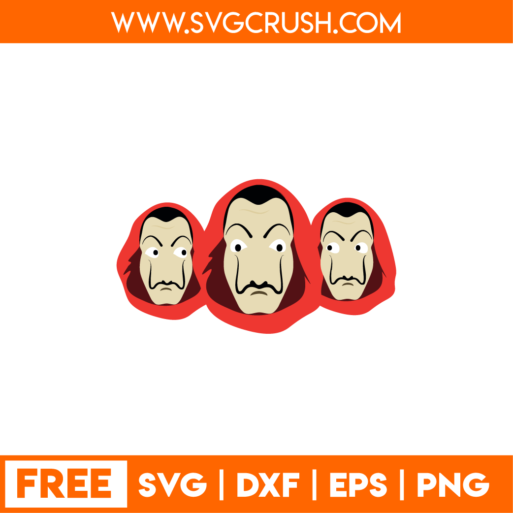 Free Free 270 Money Heist Svg Free SVG PNG EPS DXF File