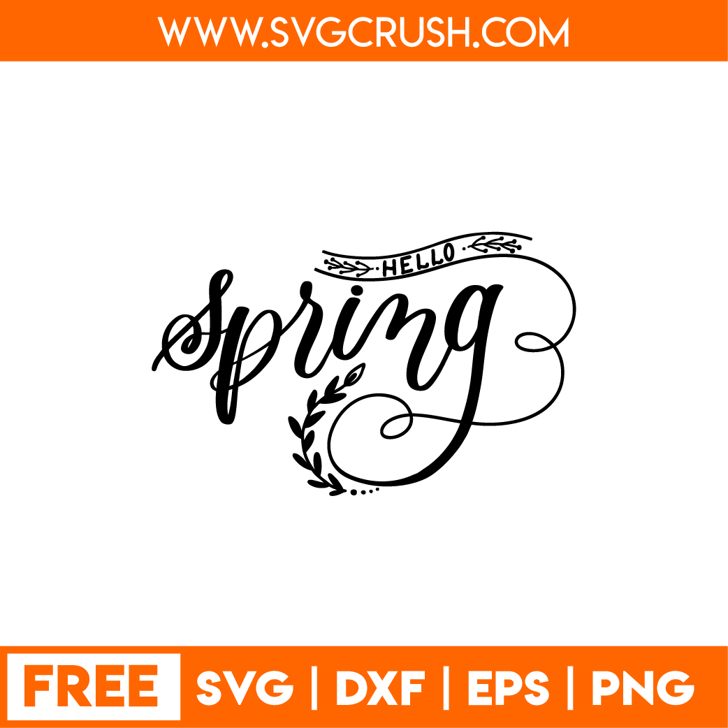 free hello-spring-002 svg