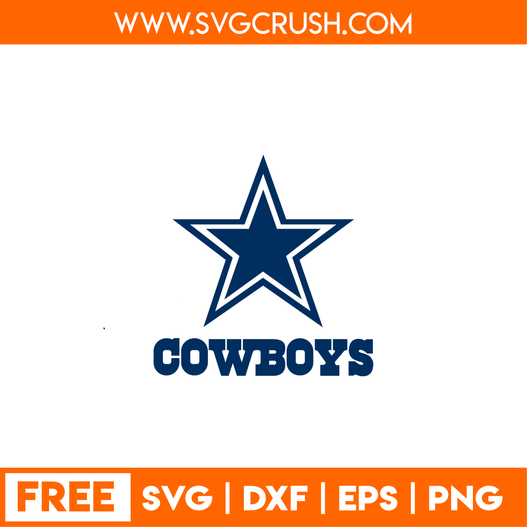 Dallas Cowboys Star Layers Svg Png Dxf Eps Cricut - free svg files for  cricut