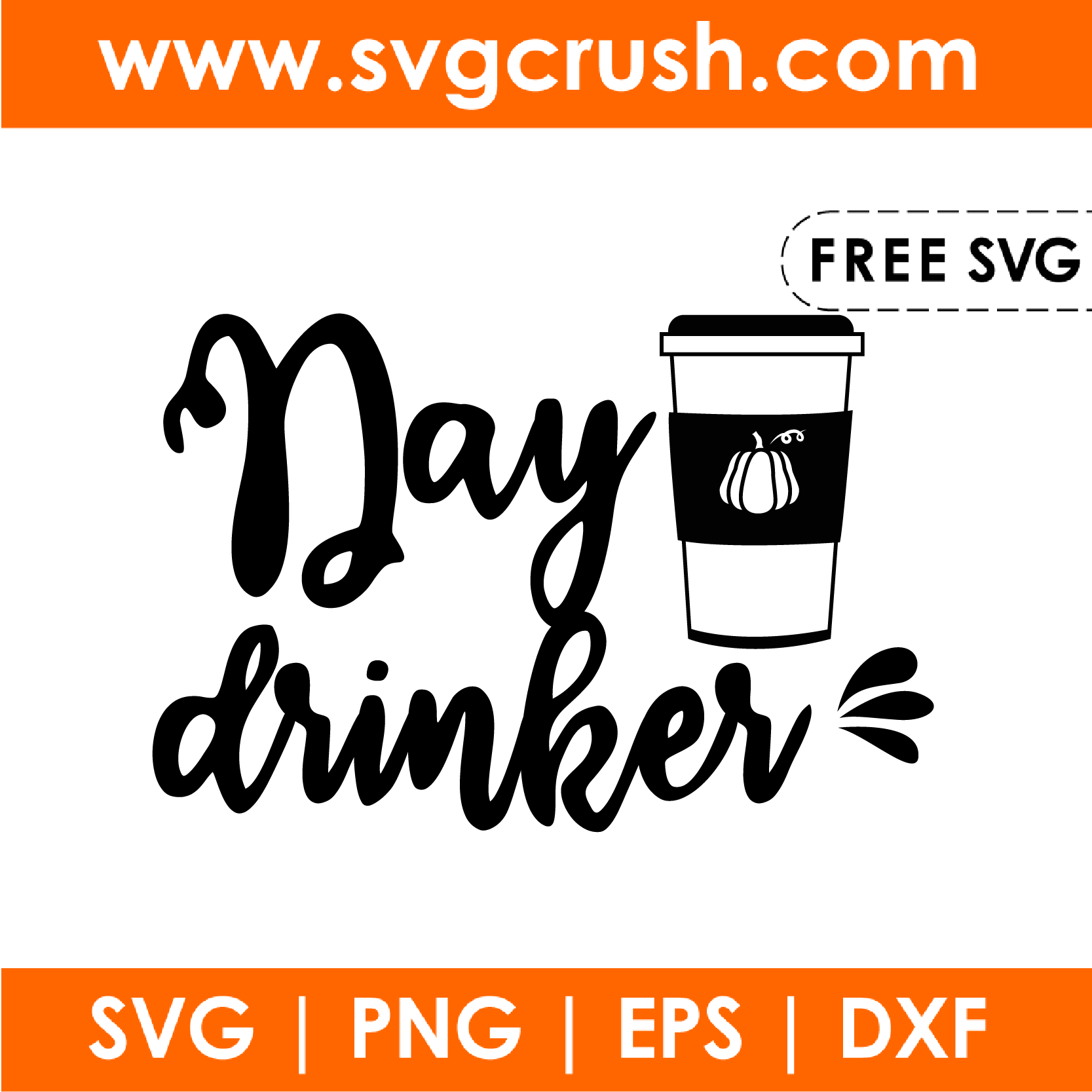 free day-drinker-001 svg