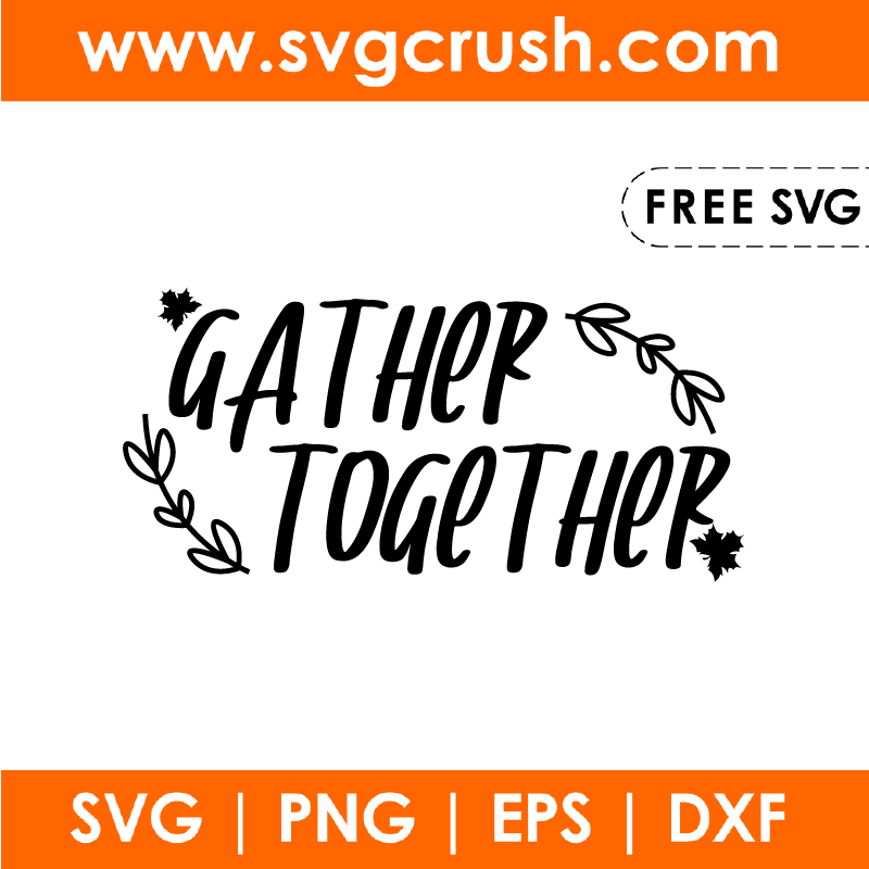 free gather-together-004 svg