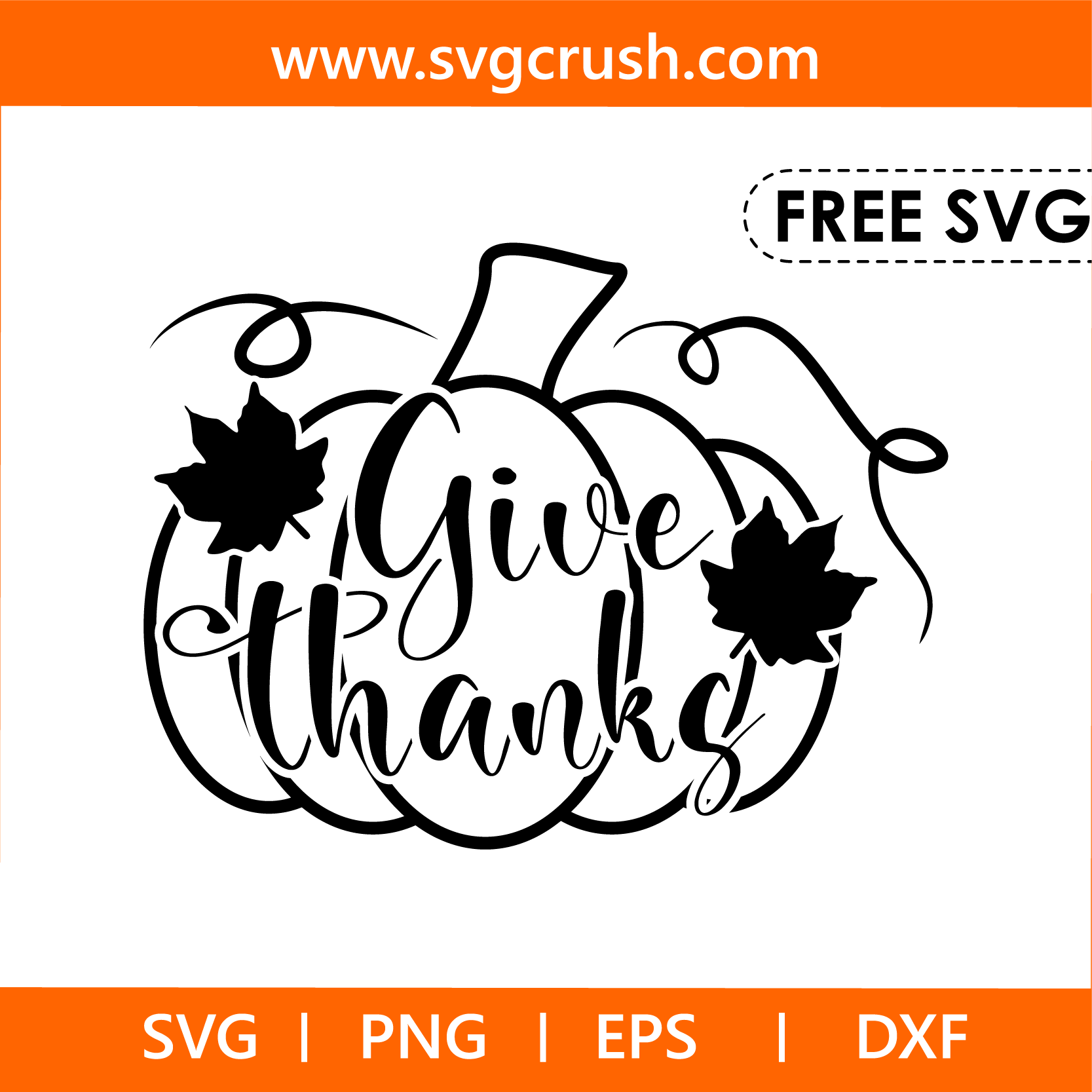 free give-thanks-006 svg