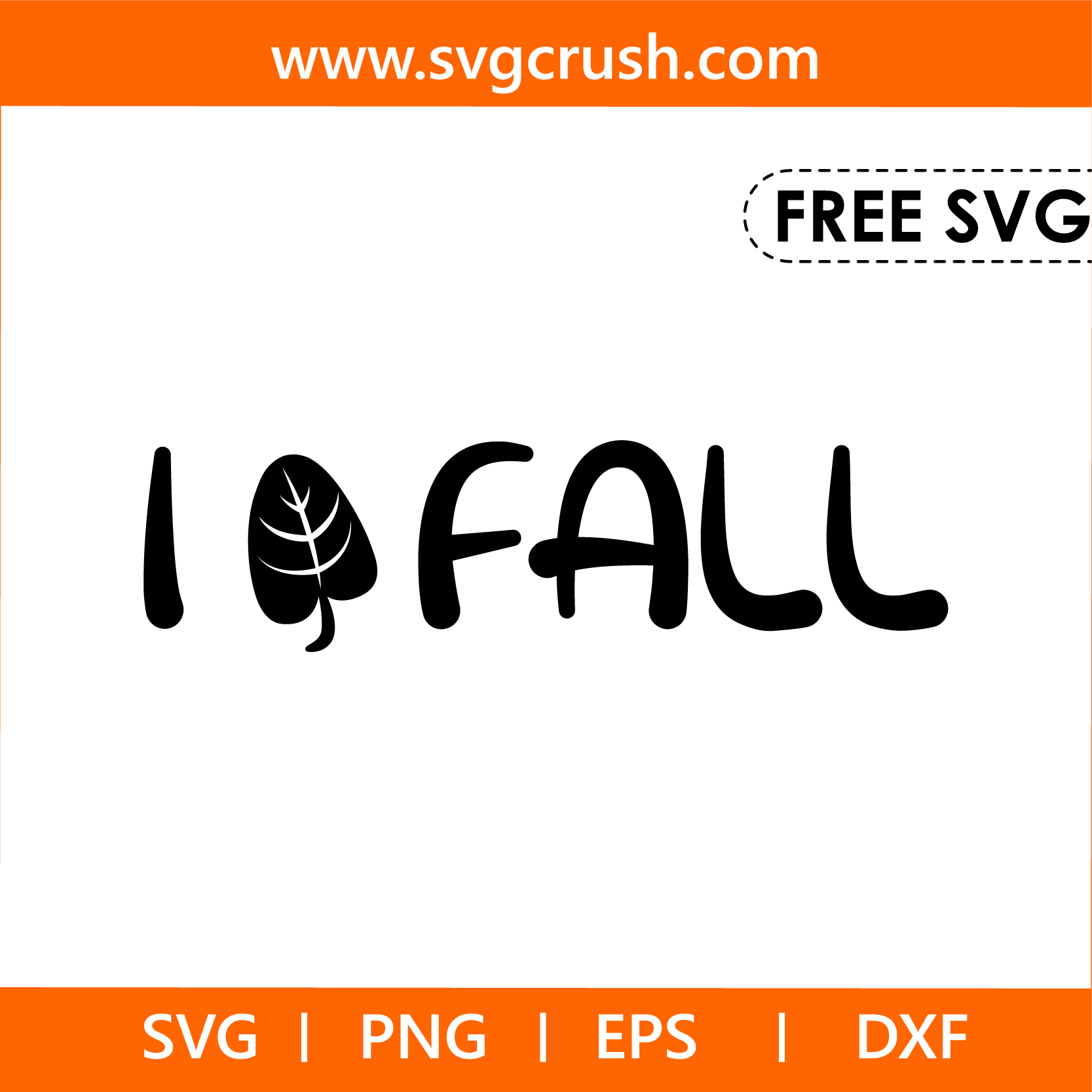 free i-love-fall-004 svg