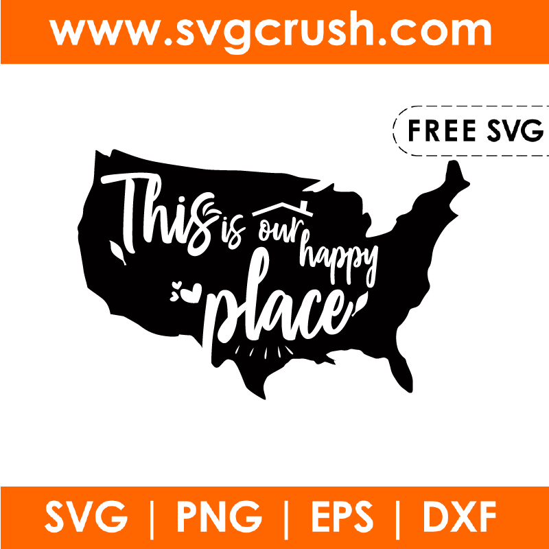 free this-is-our-happy-place-002 svg