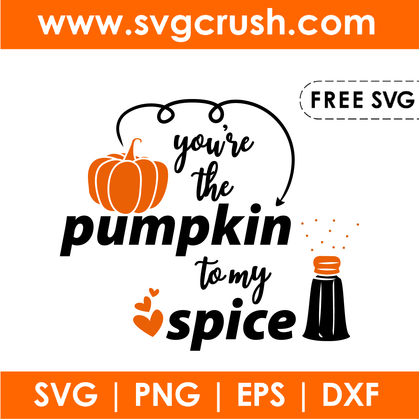 free youre-the-pumpkin-to-my-spice-001 svg