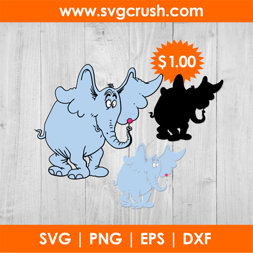 Free Free 67 Horton Elephant Svg SVG PNG EPS DXF File