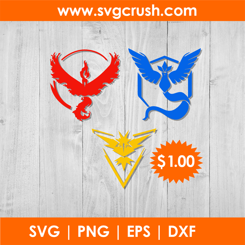 pokemon go team logo svg