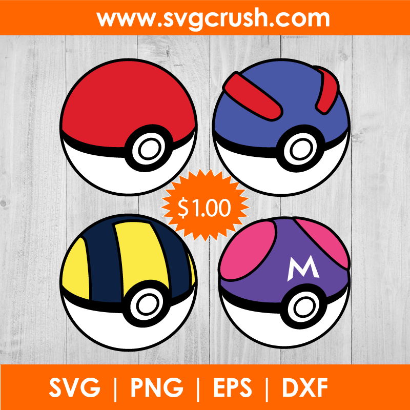 Free Pokeball SVG Collection Online