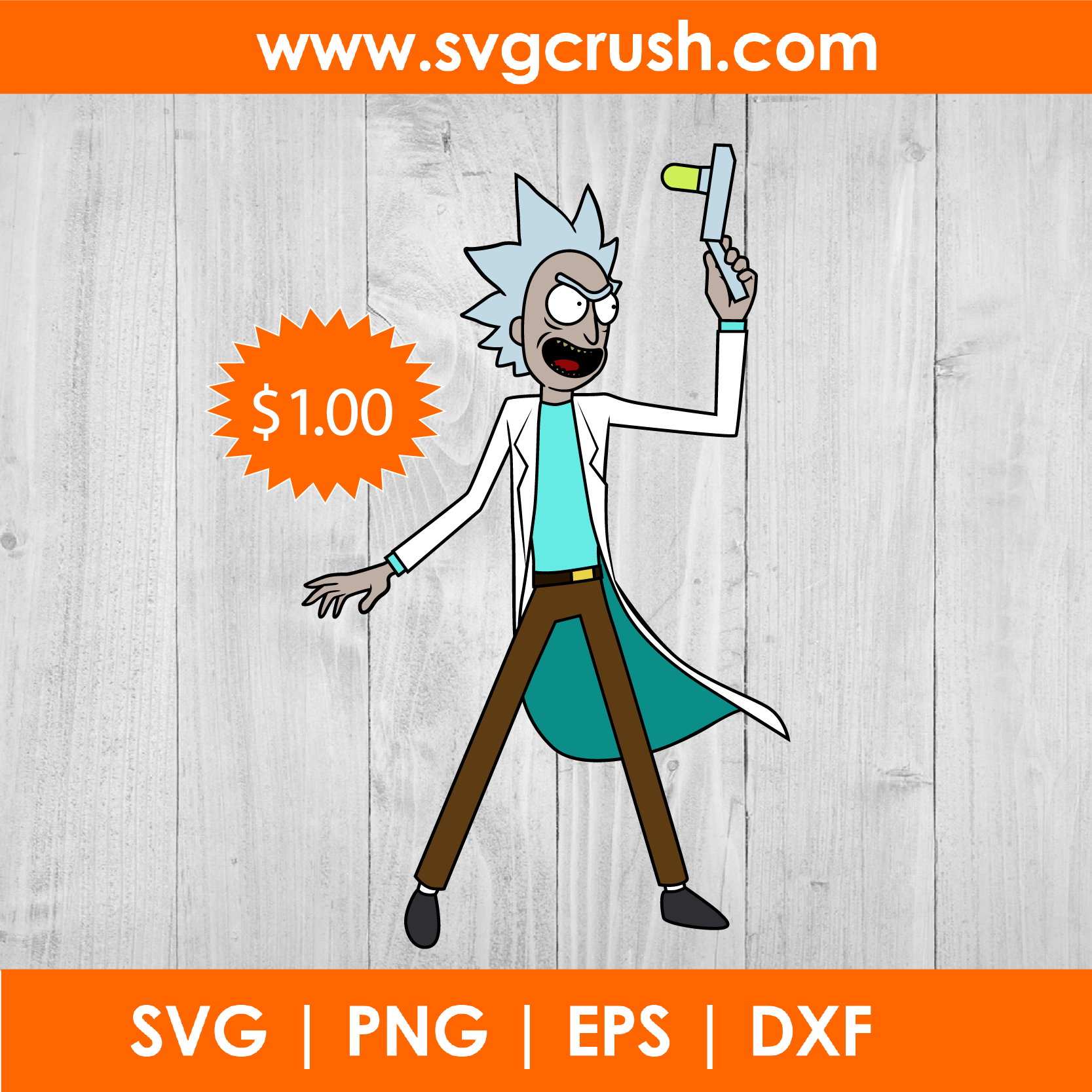 Rick Sanchez SVG